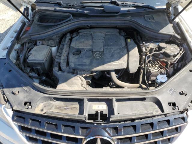 4JGDA5HB7FA561876 - 2015 MERCEDES-BENZ ML 350 4MATIC WHITE photo 12