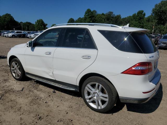 4JGDA5HB7FA561876 - 2015 MERCEDES-BENZ ML 350 4MATIC WHITE photo 2
