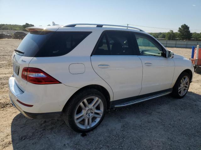 4JGDA5HB7FA561876 - 2015 MERCEDES-BENZ ML 350 4MATIC WHITE photo 3