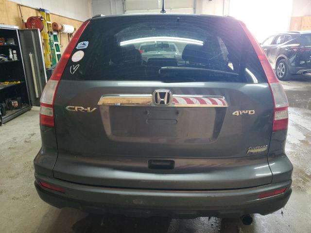 5J6RE4H54BL044966 - 2011 HONDA CR-V EX GRAY photo 6