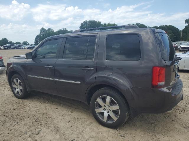 5FNYF4H96DB054941 - 2013 HONDA PILOT TOURING GRAY photo 2