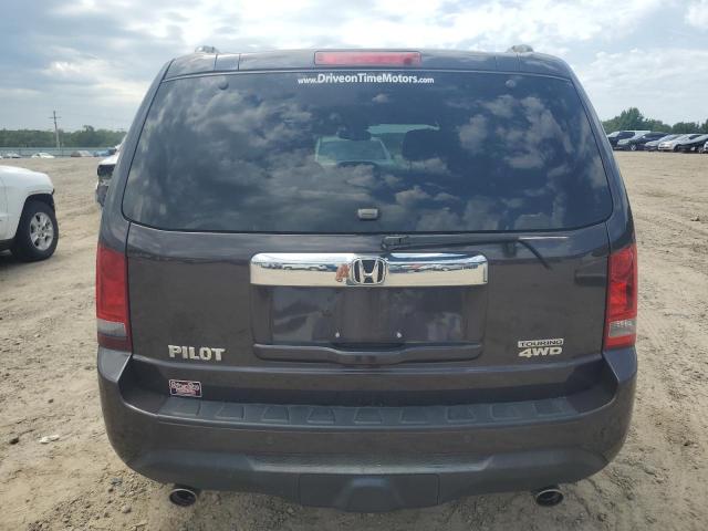 5FNYF4H96DB054941 - 2013 HONDA PILOT TOURING GRAY photo 6