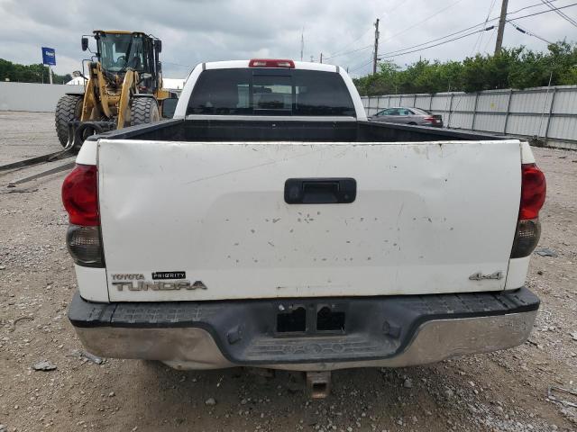 5TFCV54107X003738 - 2007 TOYOTA TUNDRA DOUBLE CAB SR5 WHITE photo 6