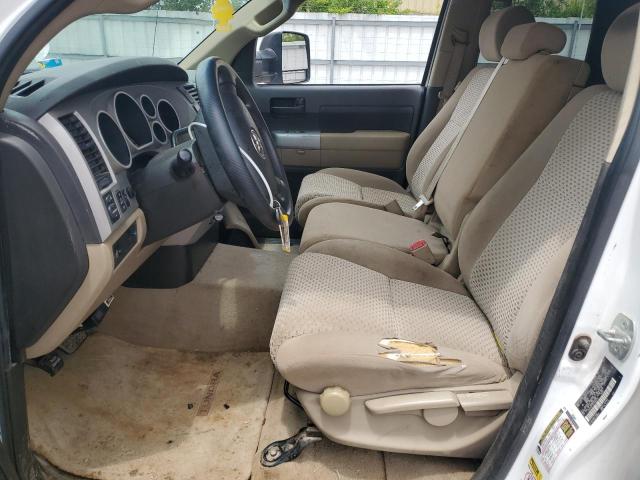 5TFCV54107X003738 - 2007 TOYOTA TUNDRA DOUBLE CAB SR5 WHITE photo 7