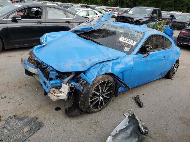 JF1ZNBC12N8752581 - 2022 TOYOTA GR 86 BLUE photo 1