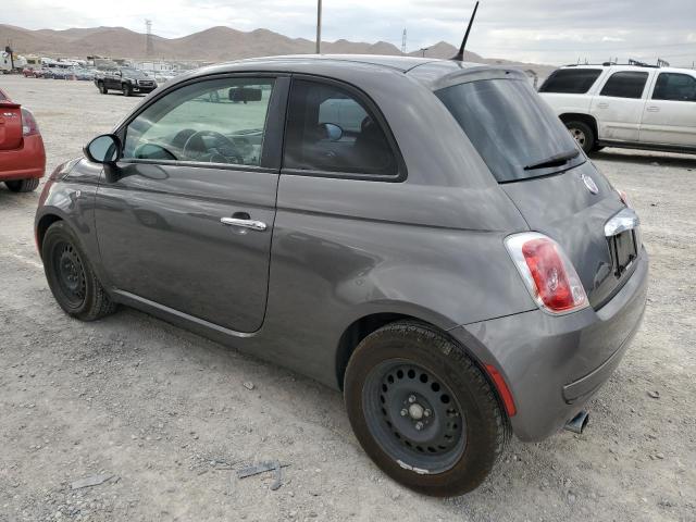 3C3CFFAR3CT344137 - 2012 FIAT 500 POP GRAY photo 2