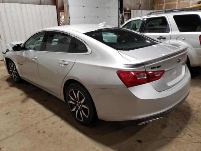 1G1ZG5STXNF168667 - 2022 CHEVROLET MALIBU RS 银色 照片 2