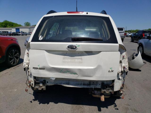 KNAFG528997223600 - 2009 KIA RONDO BASE WHITE photo 6