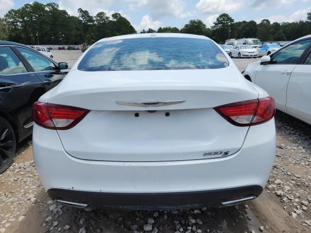 1C3CCCBG0FN604888 - 2015 CHRYSLER 200 S WHITE photo 6