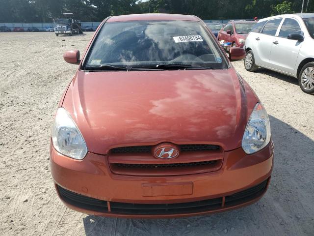 KMHCM3AC1BU192063 - 2011 HYUNDAI ACCENT GL RED photo 5