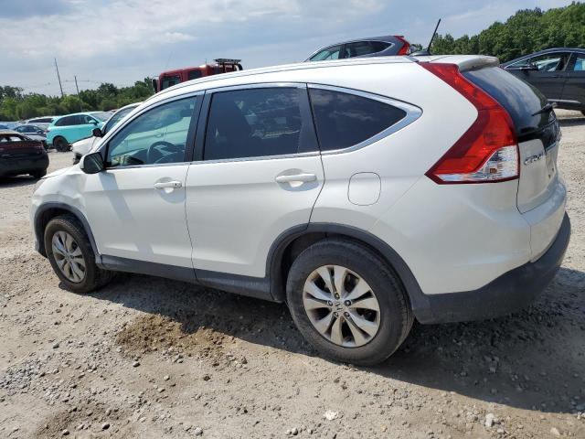 5J6RM4H7XEL109909 - 2014 HONDA CR-V EXL WHITE photo 2