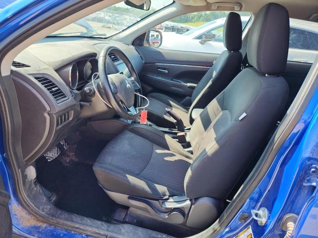 JA4AP3AU7KU025745 - 2019 MITSUBISHI OUTLANDER ES ლურჯი ფოტო 7