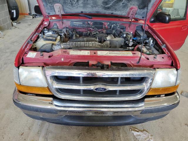 1FTYR14U5WTA11062 - 1998 FORD RANGER SUPER CAB RED photo 11