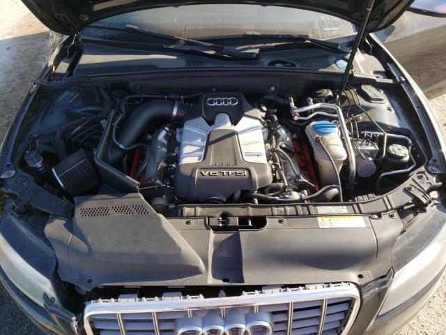 WAUVGAFH7CN002918 - 2012 AUDI S5 PRESTIGE BLACK photo 11