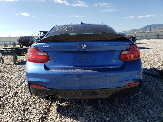 WBA1G9C51GV726276 - 2016 BMW 228 XI SULEV BLUE photo 6