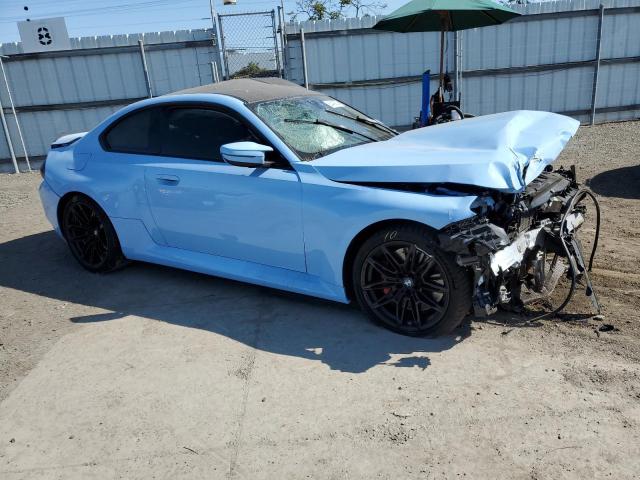 3MF13DM03R8D82960 - 2024 BMW M2 BLUE photo 4