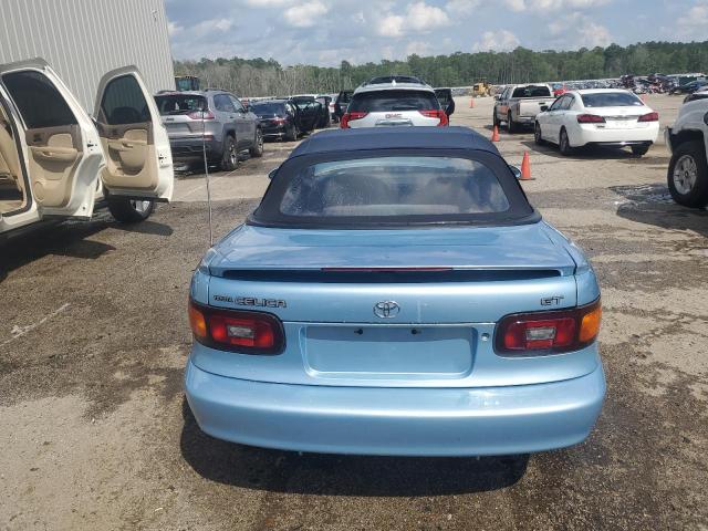 JT5ST87KXN0125077 - 1992 TOYOTA CELICA GT BLUE photo 6