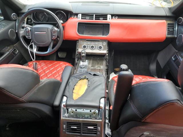 SALWR2PF1GA122885 - 2016 LAND ROVER RANGE ROVE HSE WHITE photo 8