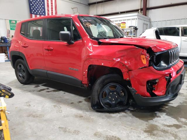 ZACNJBAB3LPL25140 - 2020 JEEP RENEGADE SPORT RED photo 4