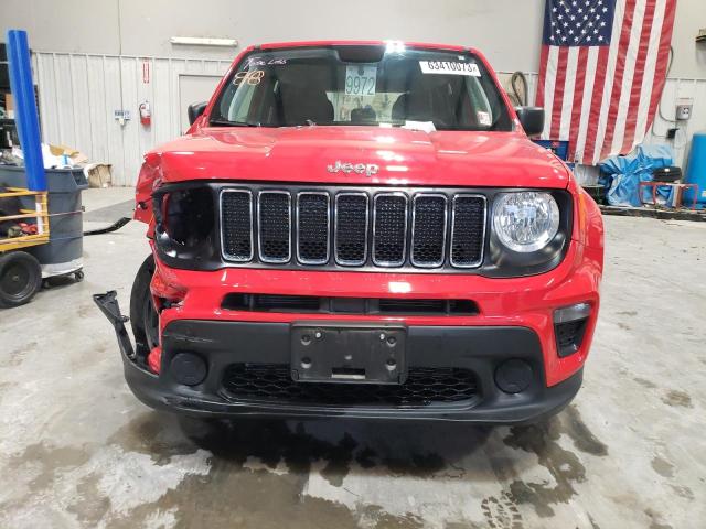 ZACNJBAB3LPL25140 - 2020 JEEP RENEGADE SPORT RED photo 5