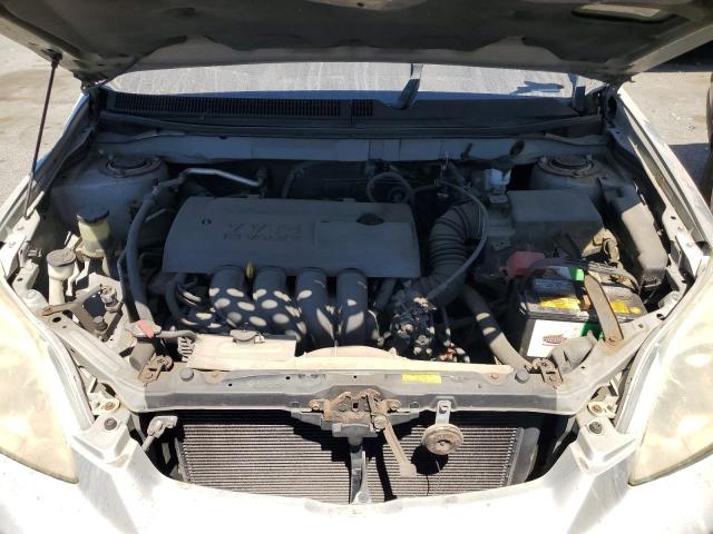 2T1KR32E24C215464 - 2004 TOYOTA COROLLA MA XR SILVER photo 11