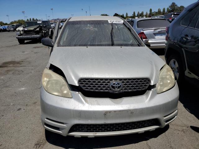 2T1KR32E24C215464 - 2004 TOYOTA COROLLA MA XR SILVER photo 5