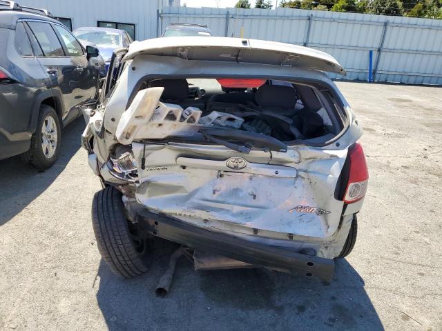 2T1KR32E24C215464 - 2004 TOYOTA COROLLA MA XR SILVER photo 6