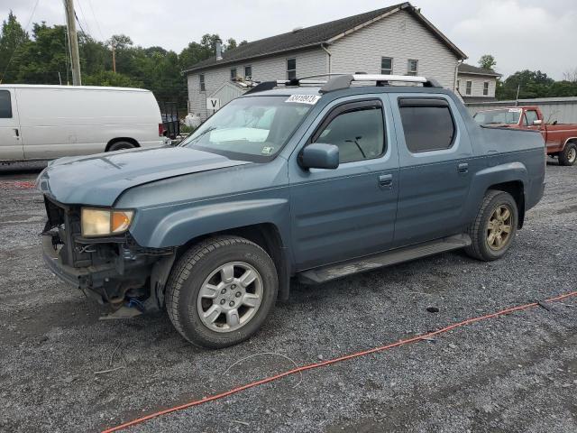 2HJYK16516H548417 - 2006 HONDA RIDGELINE RTL BLUE photo 1