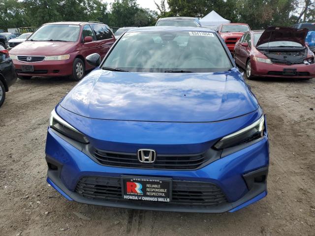 2HGFE2F50NH589422 - 2022 HONDA CIVIC SPORT BLUE photo 5