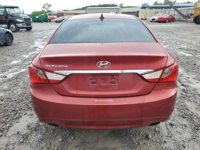 5NPEC4AC9DH583626 - 2013 HYUNDAI SONATA SE RED photo 6