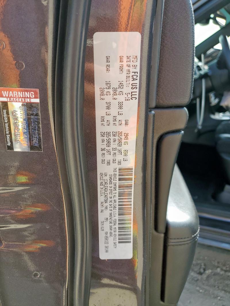 1C4RJEAGXJC407904 - 2018 JEEP GRAND CHER LAREDO GRAY photo 13