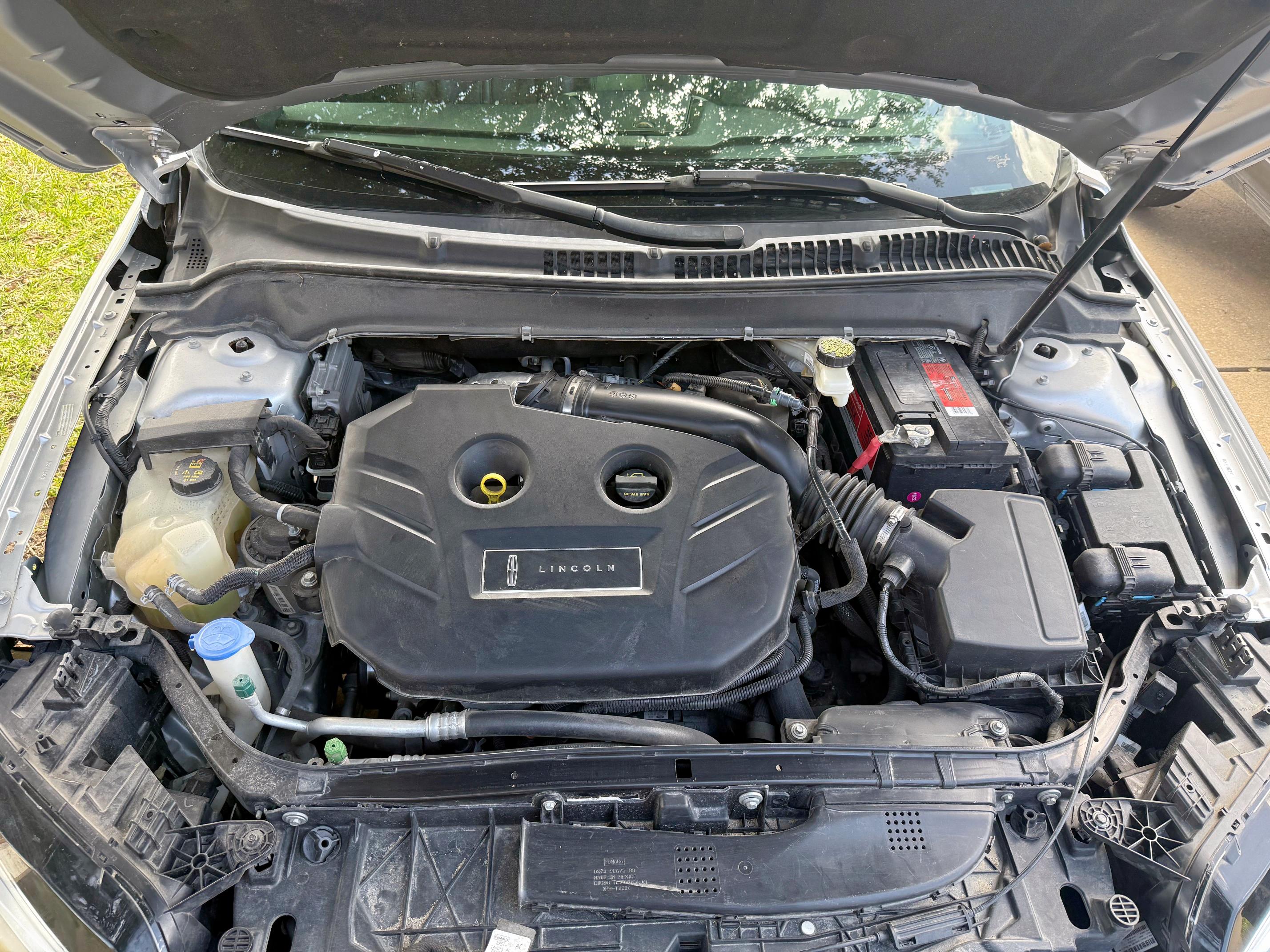 3LN6L5E96HR649914 - 2017 LINCOLN MKZ RESERVE SILVER photo 7