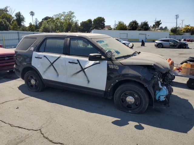 1FM5K8AR0FGB91622 - 2015 FORD EXPLORER POLICE INTERCEPTOR TWO TONE photo 4