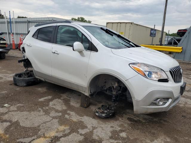 KL4CJCSB2DB147385 - 2013 BUICK ENCORE WHITE photo 4