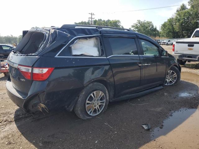 5FNRL5H68DB078487 - 2013 HONDA ODYSSEY EXL შავი ფოტო 3