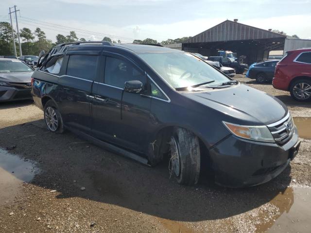 5FNRL5H68DB078487 - 2013 HONDA ODYSSEY EXL შავი ფოტო 4