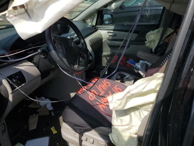 5FNRL5H68DB078487 - 2013 HONDA ODYSSEY EXL შავი ფოტო 7