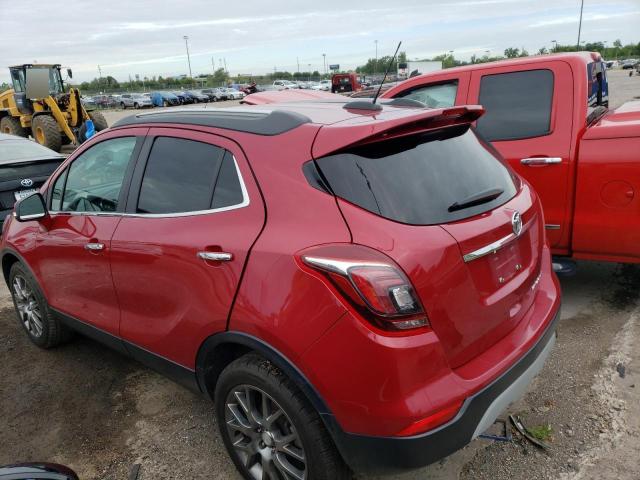 KL4CJ1SBXKB878079 - 2019 BUICK ENCORE SPORT TOURING RED photo 2