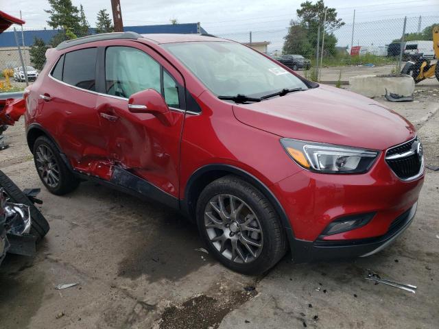 KL4CJ1SBXKB878079 - 2019 BUICK ENCORE SPORT TOURING RED photo 4