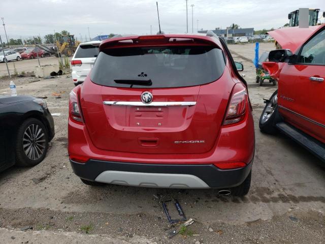 KL4CJ1SBXKB878079 - 2019 BUICK ENCORE SPORT TOURING RED photo 6