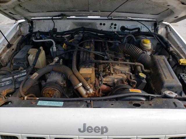 1J4FF58S0YL177597 - 2000 JEEP CHEROKEE CLASSIC WHITE photo 11