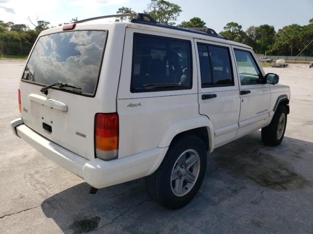 1J4FF58S0YL177597 - 2000 JEEP CHEROKEE CLASSIC WHITE photo 3