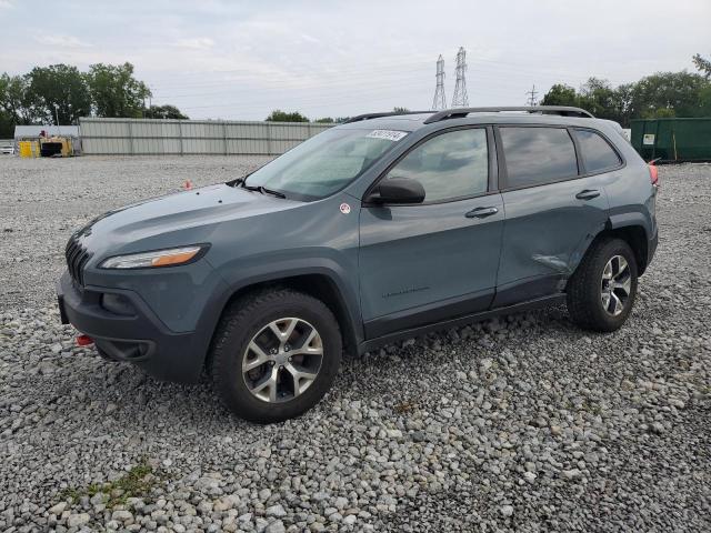 1C4PJMBS8EW268316 - 2014 JEEP CHEROKEE TRAILHAWK ლურჯი ფოტო 1