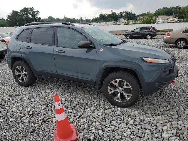 1C4PJMBS8EW268316 - 2014 JEEP CHEROKEE TRAILHAWK ლურჯი ფოტო 4