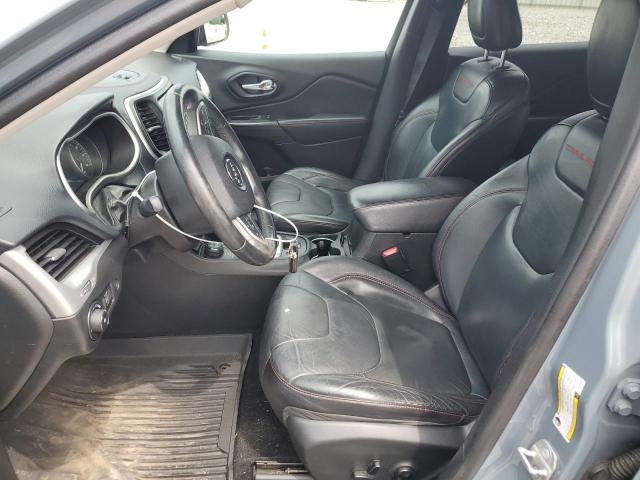 1C4PJMBS8EW268316 - 2014 JEEP CHEROKEE TRAILHAWK ლურჯი ფოტო 7