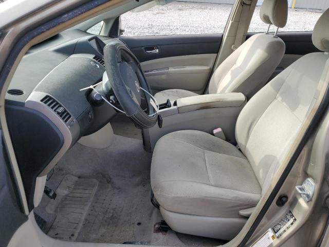 JTDKB20UX73268256 - 2007 TOYOTA PRIUS GOLD photo 7