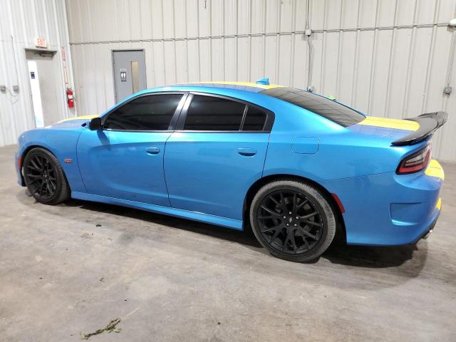 2C3CDXGJ8JH329569 - 2018 DODGE CHARGER R/T 392 BLUE photo 2