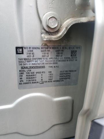 3GNAL2EK5ES590365 - 2014 CHEVROLET CAPTIVA LS GOLD photo 13