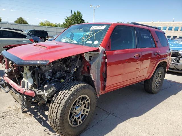 JTEBU5JR0L5773934 - 2020 TOYOTA 4RUNNER SR5/SR5 PREMIUM 红色 照片 1