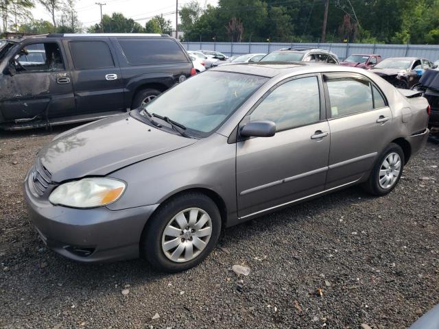 2T1BR32E83C076746 - 2003 TOYOTA COROLLA CE GRAY photo 1